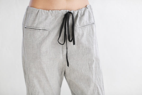20.2.06 Drawstring Pant, Grey