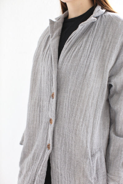 20.3.14 Ghost Wool Over Coat/ Grey